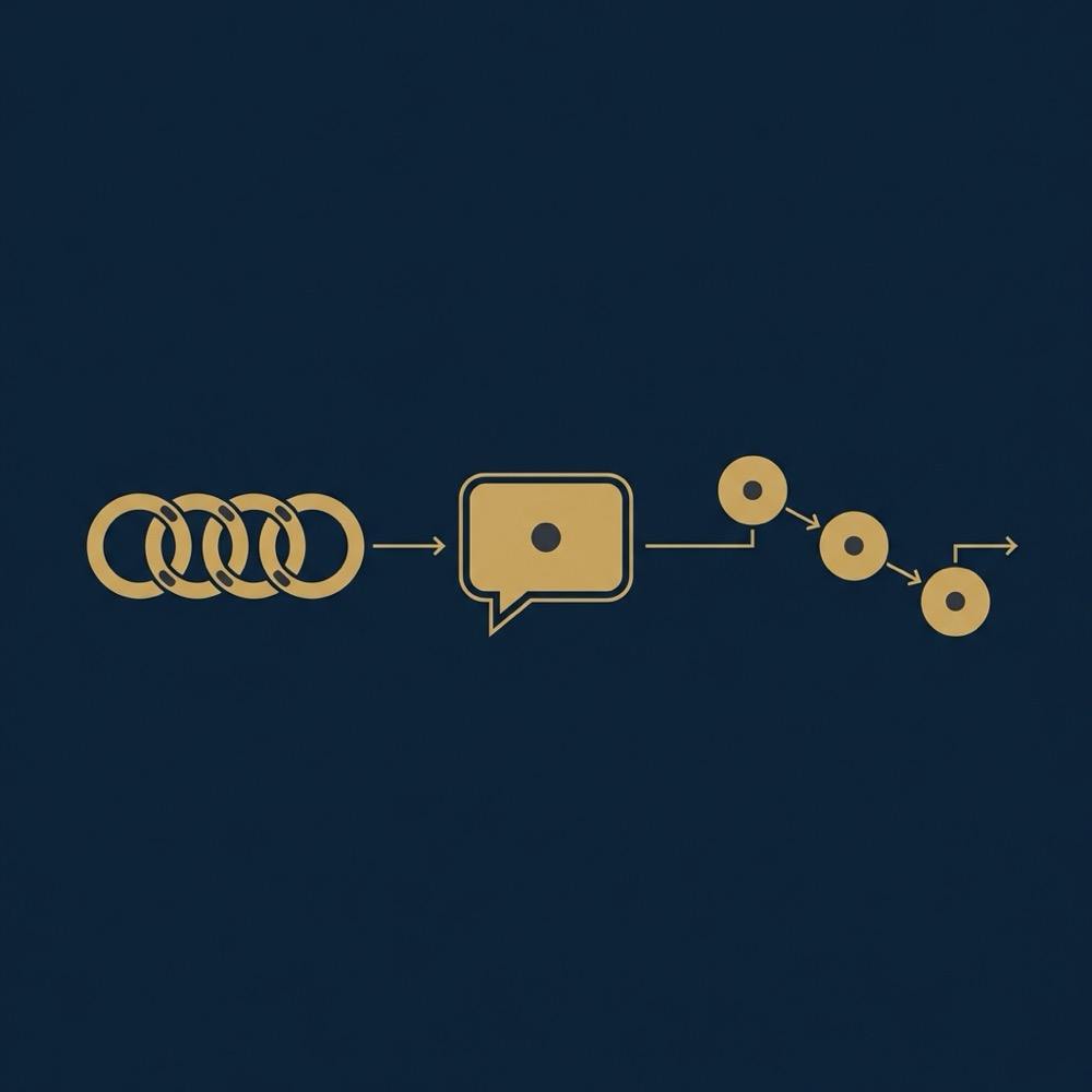 Minimal vector infographic showing backlinks brand mentions and referral paths in Orvus Ltd colors navy and gold clean layout for off page seo article